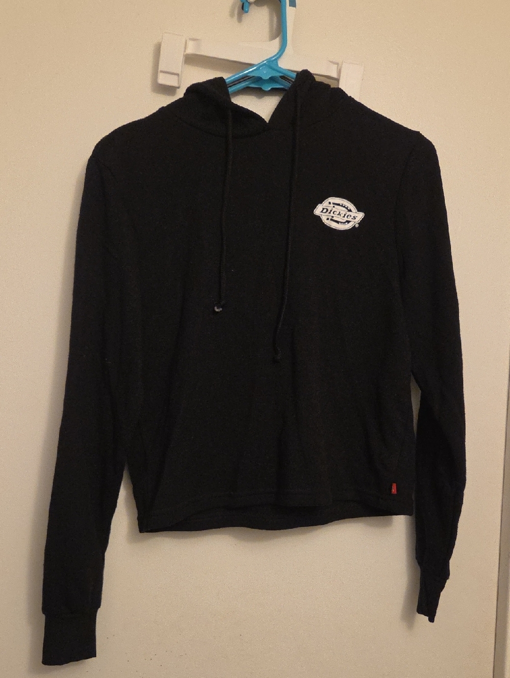 Dickies Black Hooded Sweatshirt with Chest Logo